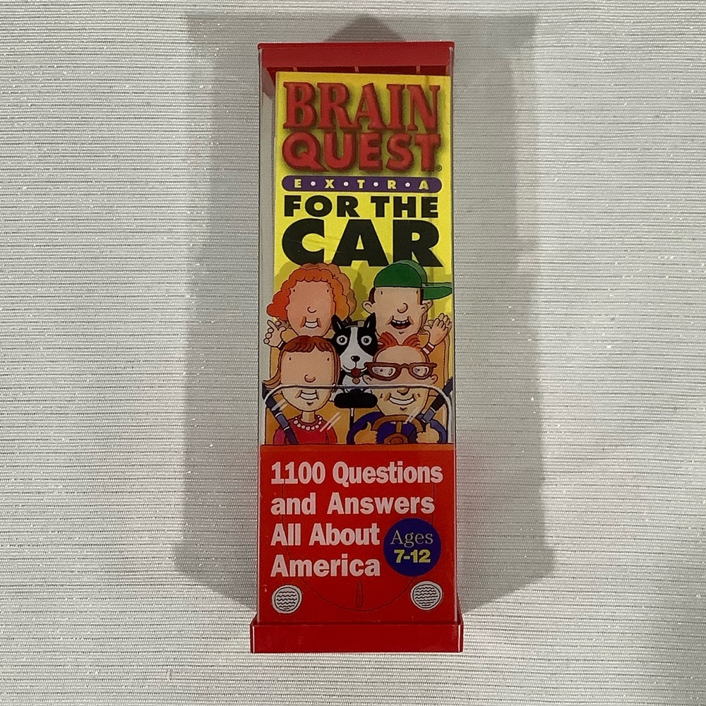 NEW NIB Brain Quest America Educational Questions & Answers-2 Book Set Ages 7-12